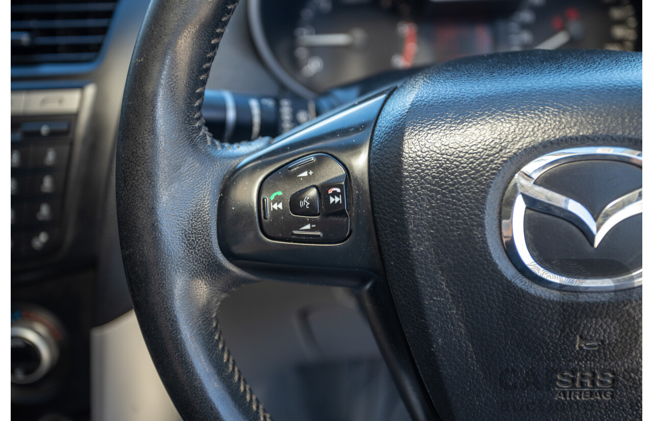 2/2015 Mazda BT-50 XTR (4x4) MY15 Freestyle Utility Titanium Grey Metallic Turbo Diesel 3.2L
