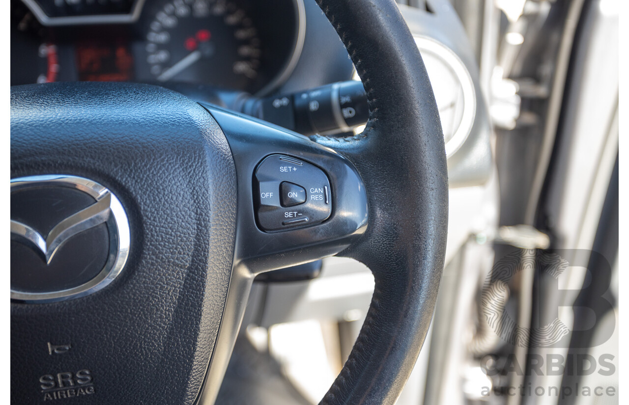 2/2015 Mazda BT-50 XTR (4x4) MY15 Freestyle Utility Titanium Grey Metallic Turbo Diesel 3.2L