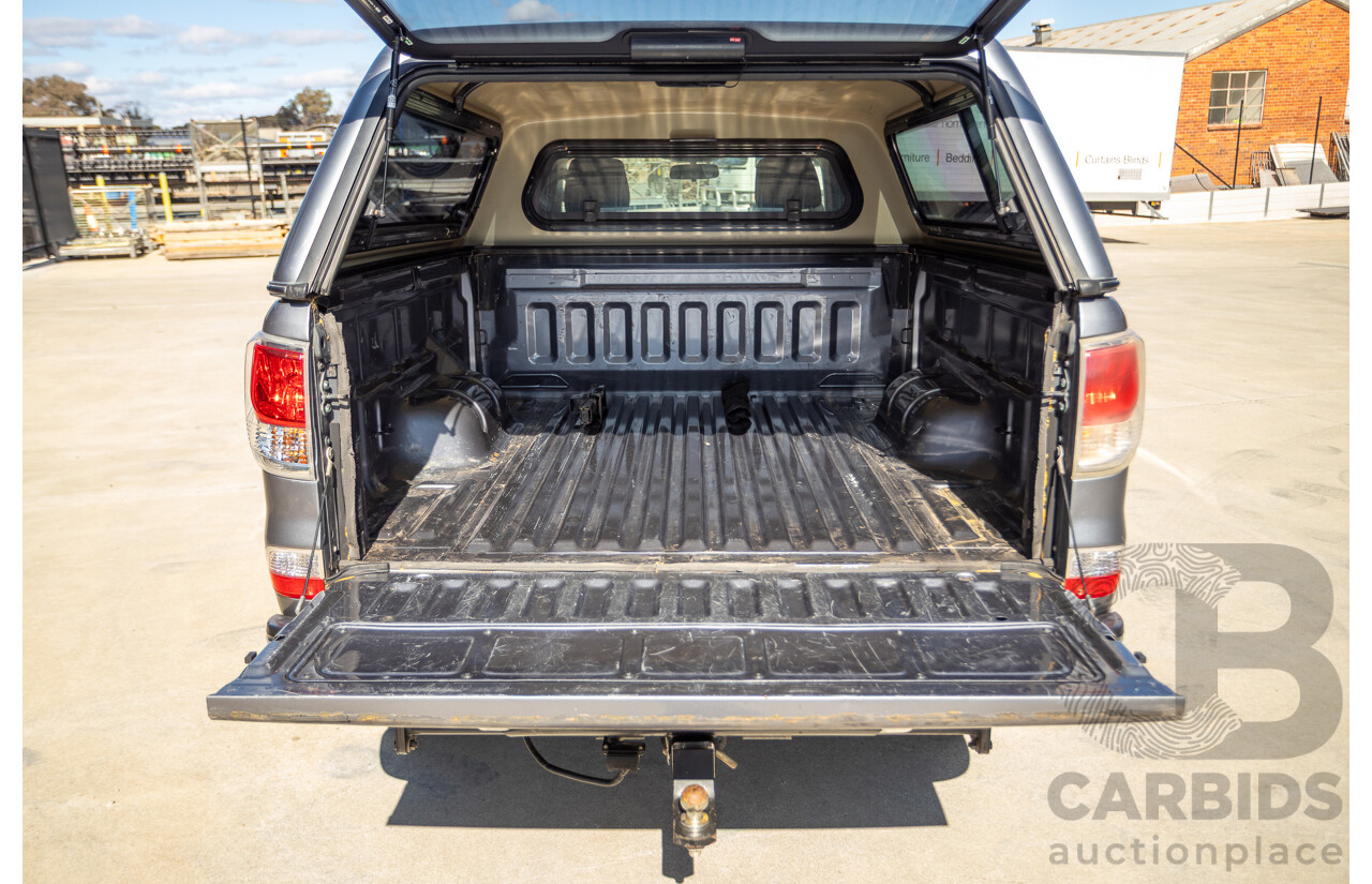 2/2015 Mazda BT-50 XTR (4x4) MY15 Freestyle Utility Titanium Grey Metallic Turbo Diesel 3.2L