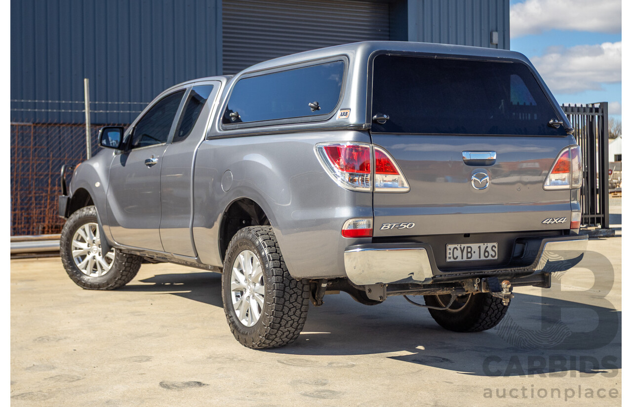 2/2015 Mazda BT-50 XTR (4x4) MY15 Freestyle Utility Titanium Grey Metallic Turbo Diesel 3.2L