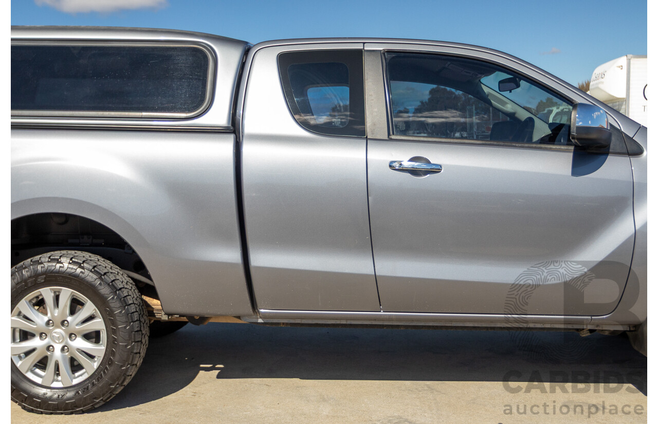 2/2015 Mazda BT-50 XTR (4x4) MY15 Freestyle Utility Titanium Grey Metallic Turbo Diesel 3.2L
