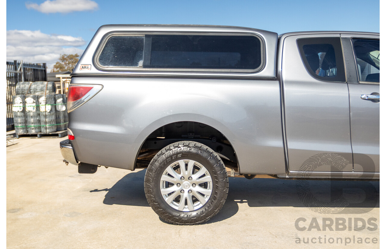 2/2015 Mazda BT-50 XTR (4x4) MY15 Freestyle Utility Titanium Grey Metallic Turbo Diesel 3.2L