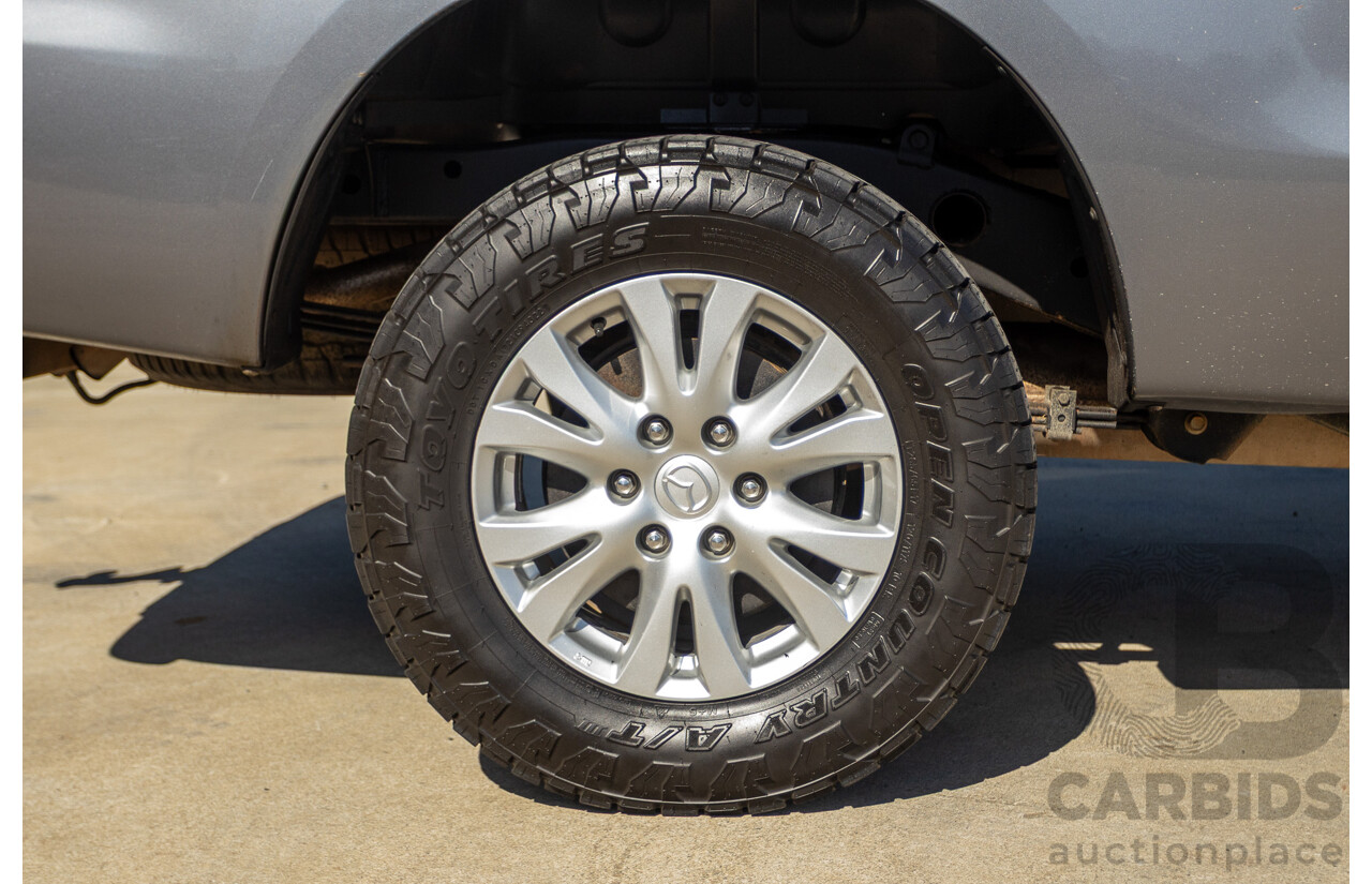 2/2015 Mazda BT-50 XTR (4x4) MY15 Freestyle Utility Titanium Grey Metallic Turbo Diesel 3.2L