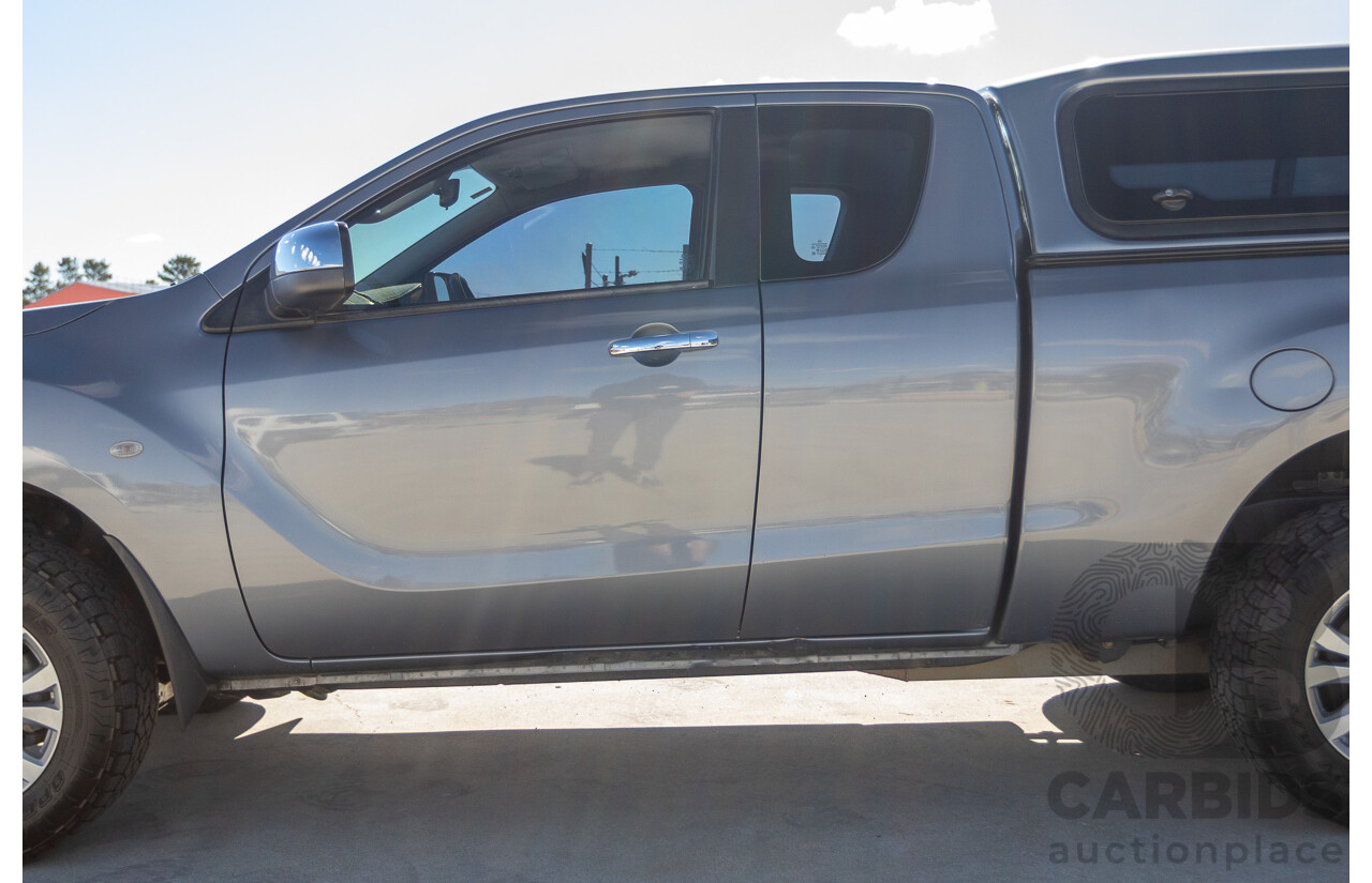 2/2015 Mazda BT-50 XTR (4x4) MY15 Freestyle Utility Titanium Grey Metallic Turbo Diesel 3.2L