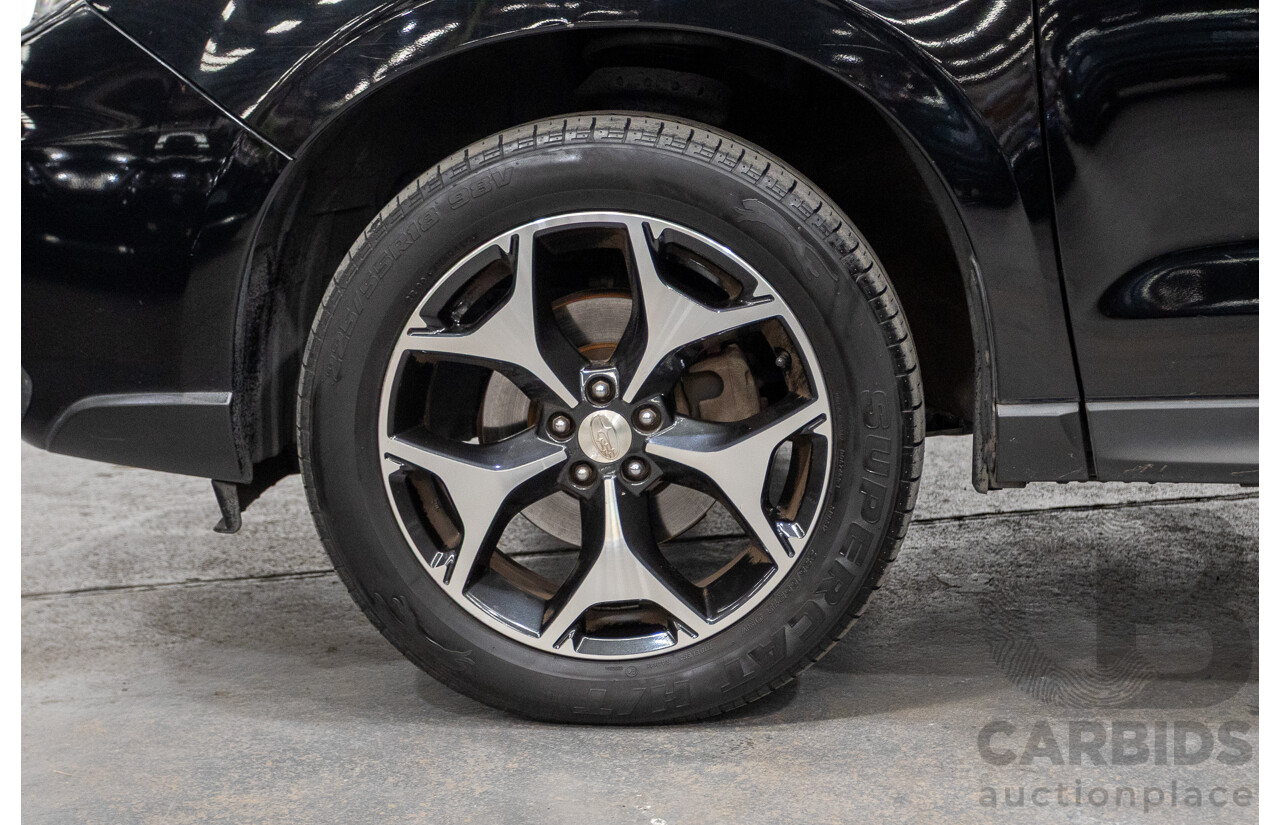 12/2015 Subaru Forester 2.5i-S (AWD) S4 MY15 4d Wagon Crystal Black 2.5L