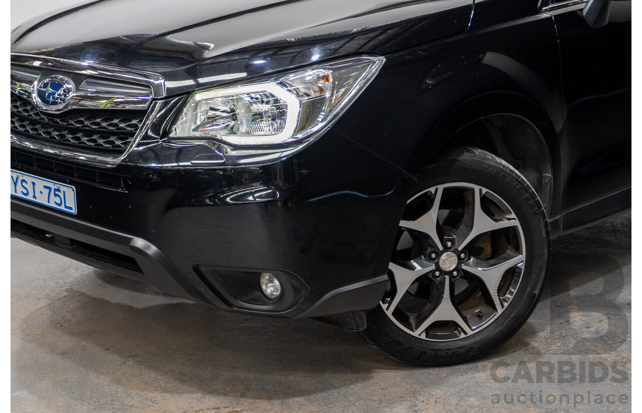 12/2015 Subaru Forester 2.5i-S (AWD) S4 MY15 4d Wagon Crystal Black 2.5L