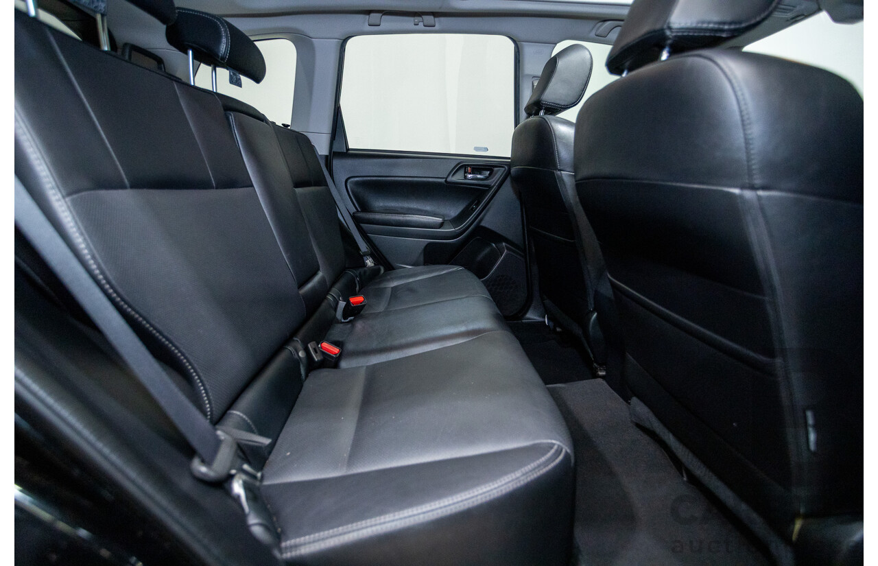 12/2015 Subaru Forester 2.5i-S (AWD) S4 MY15 4d Wagon Crystal Black 2.5L