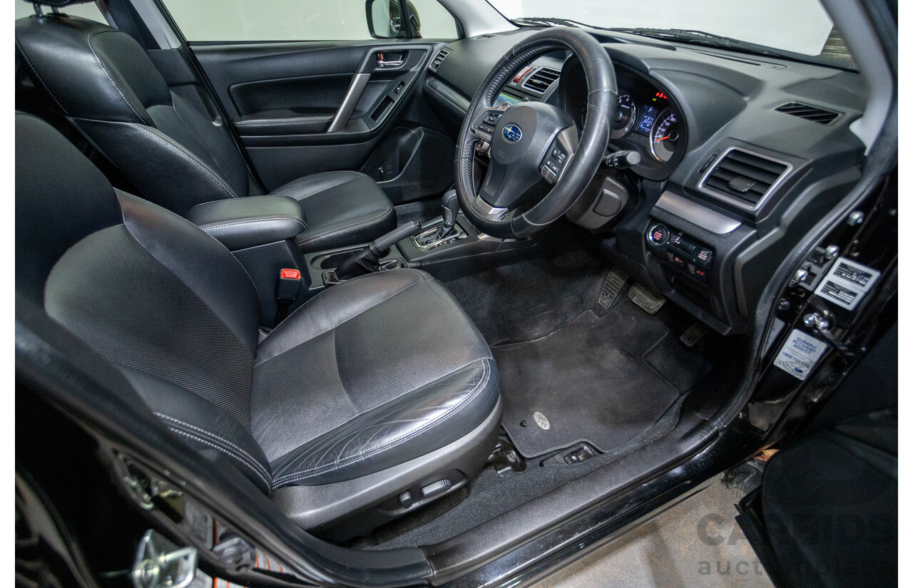 12/2015 Subaru Forester 2.5i-S (AWD) S4 MY15 4d Wagon Crystal Black 2.5L