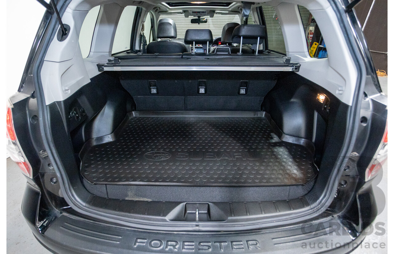 12/2015 Subaru Forester 2.5i-S (AWD) S4 MY15 4d Wagon Crystal Black 2.5L