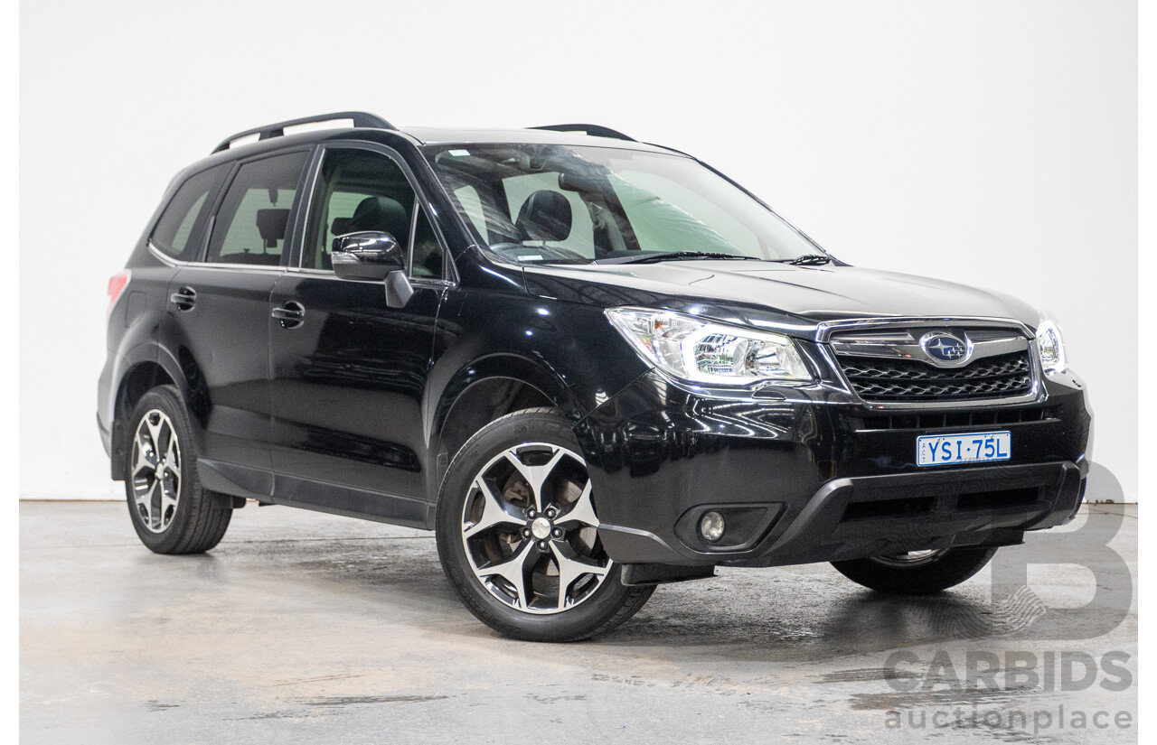 12/2015 Subaru Forester 2.5i-S (AWD) S4 MY15 4d Wagon Crystal Black 2.5L