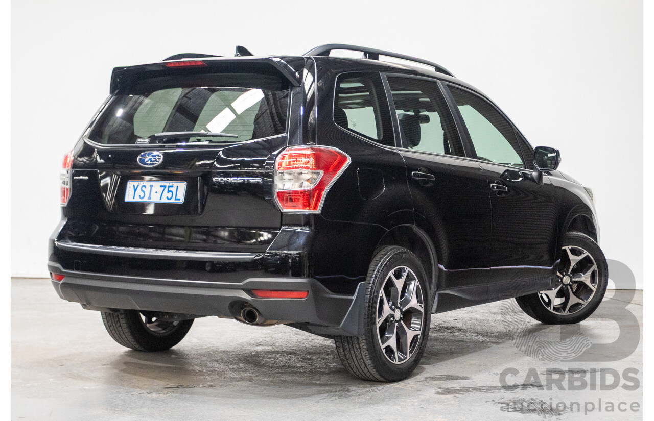 12/2015 Subaru Forester 2.5i-S (AWD) S4 MY15 4d Wagon Crystal Black 2.5L