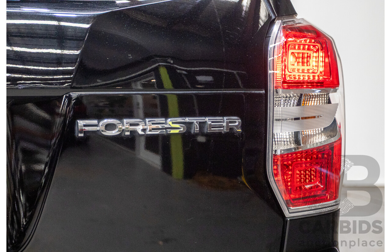 12/2015 Subaru Forester 2.5i-S (AWD) S4 MY15 4d Wagon Crystal Black 2.5L