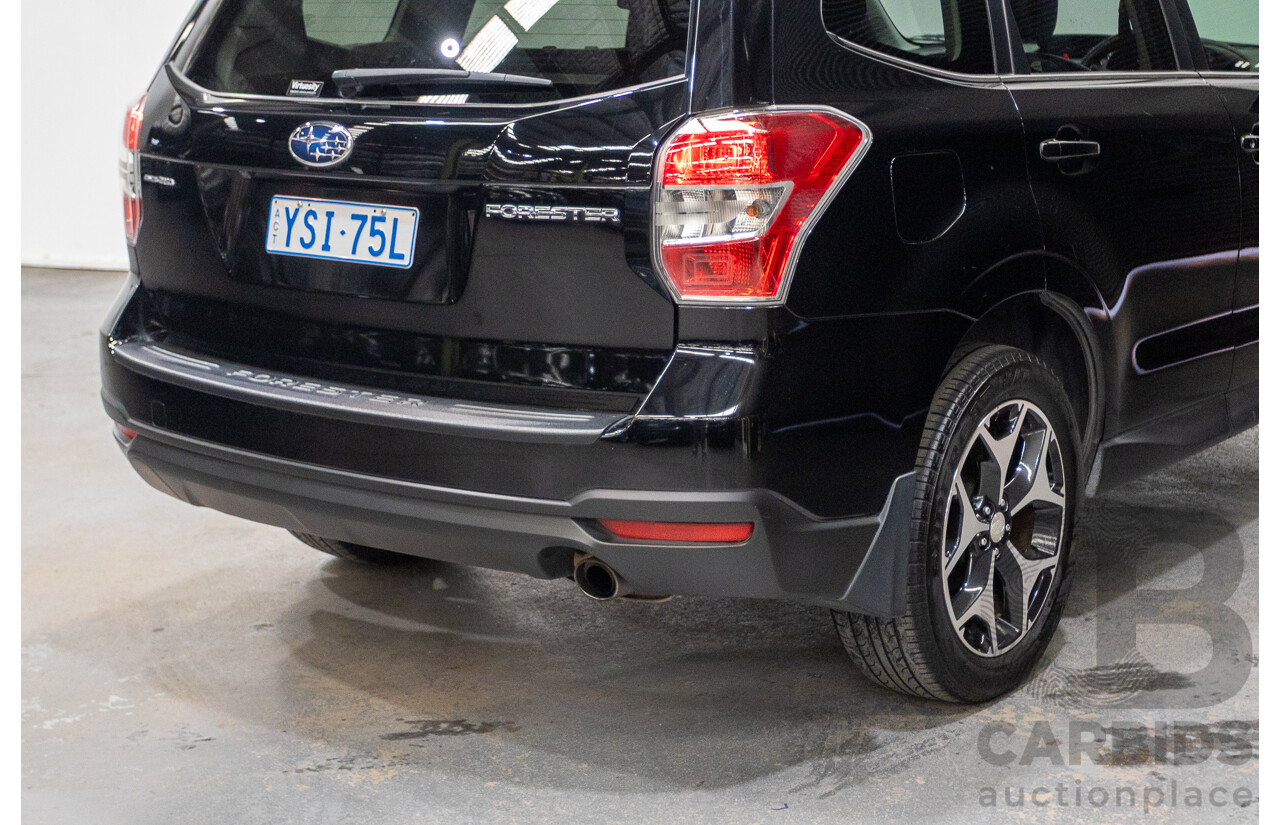 12/2015 Subaru Forester 2.5i-S (AWD) S4 MY15 4d Wagon Crystal Black 2.5L