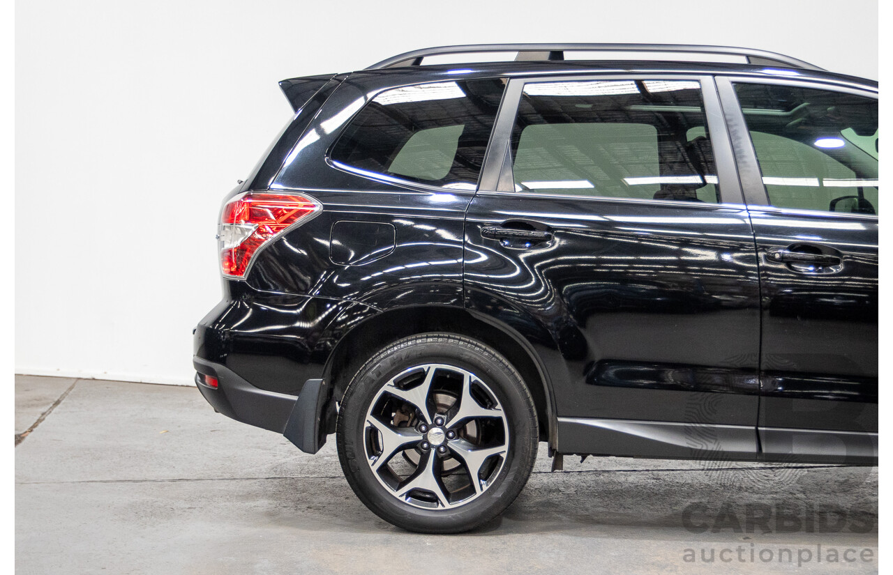 12/2015 Subaru Forester 2.5i-S (AWD) S4 MY15 4d Wagon Crystal Black 2.5L
