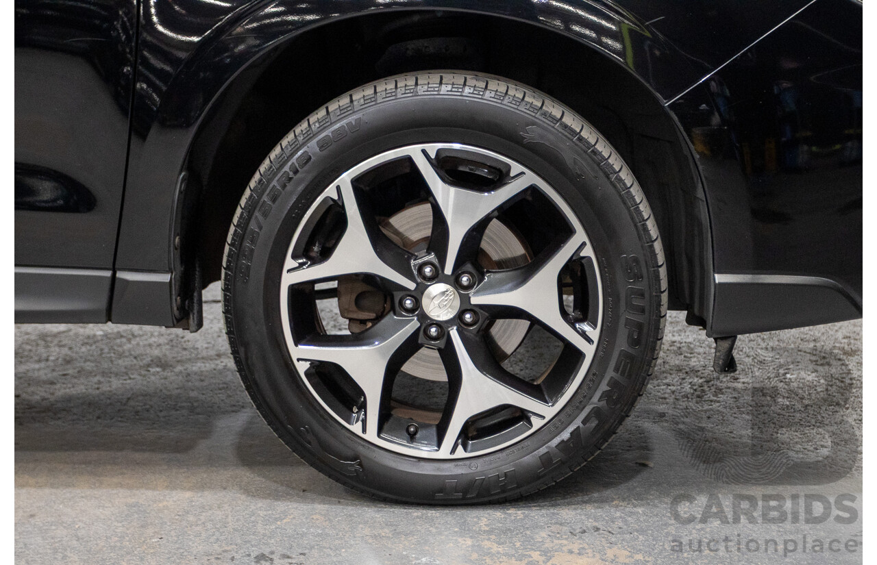 12/2015 Subaru Forester 2.5i-S (AWD) S4 MY15 4d Wagon Crystal Black 2.5L