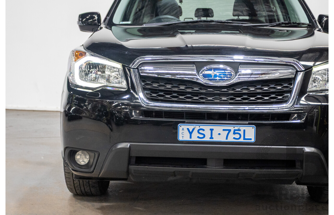 12/2015 Subaru Forester 2.5i-S (AWD) S4 MY15 4d Wagon Crystal Black 2.5L