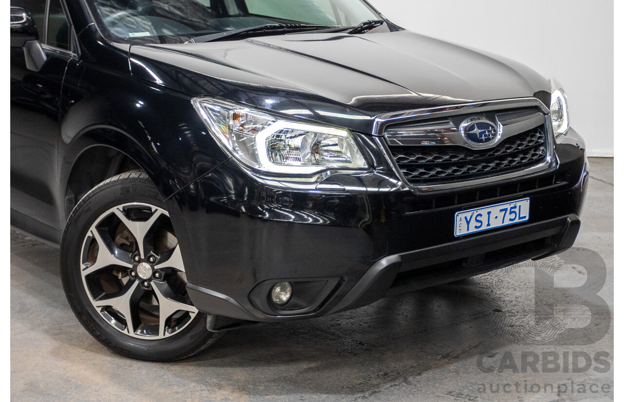 12/2015 Subaru Forester 2.5i-S (AWD) S4 MY15 4d Wagon Crystal Black 2.5L