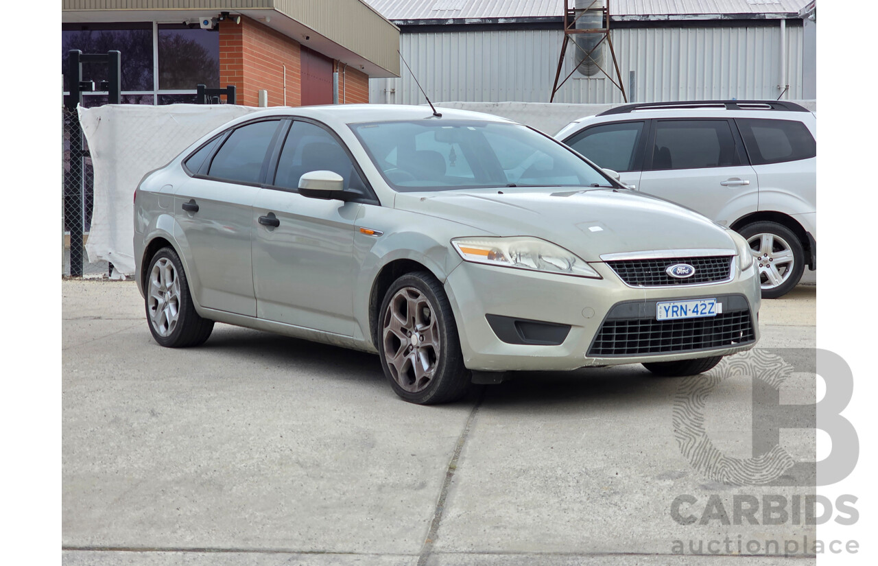 9/2010 Ford Mondeo LX MB 5d Hatchback Gold 2.3L