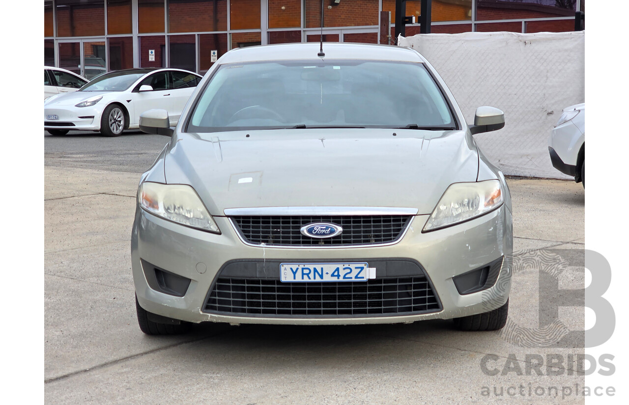 9/2010 Ford Mondeo LX MB 5d Hatchback Gold 2.3L
