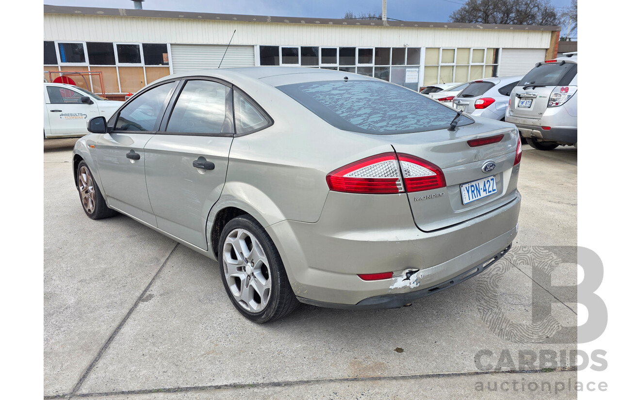 9/2010 Ford Mondeo LX MB 5d Hatchback Gold 2.3L