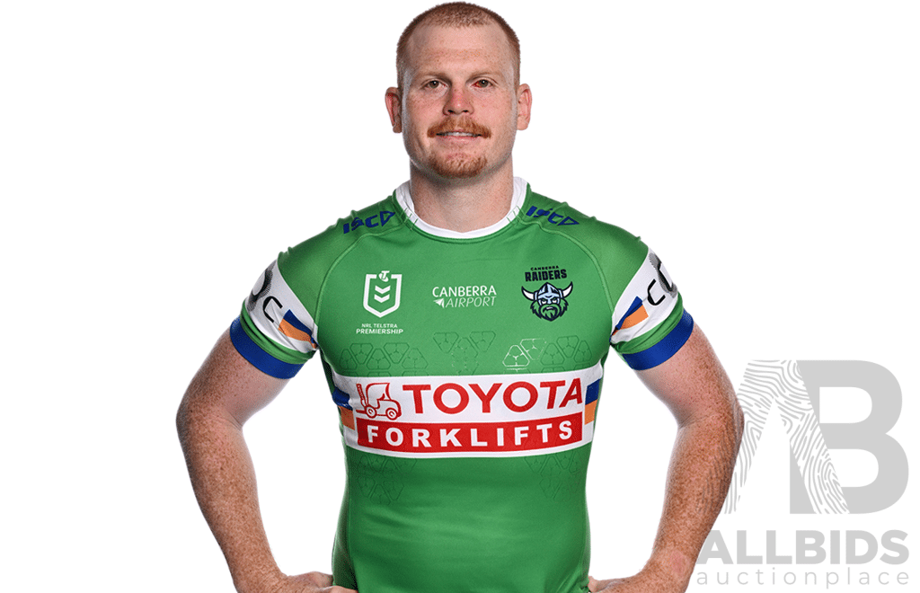 13. Corey Horsburgh - Match Worn and Signed Canberra Raiders 2025 Indigenous Jersey - Round 23 V Manly - Proceeds Towards The Raiders Foundation