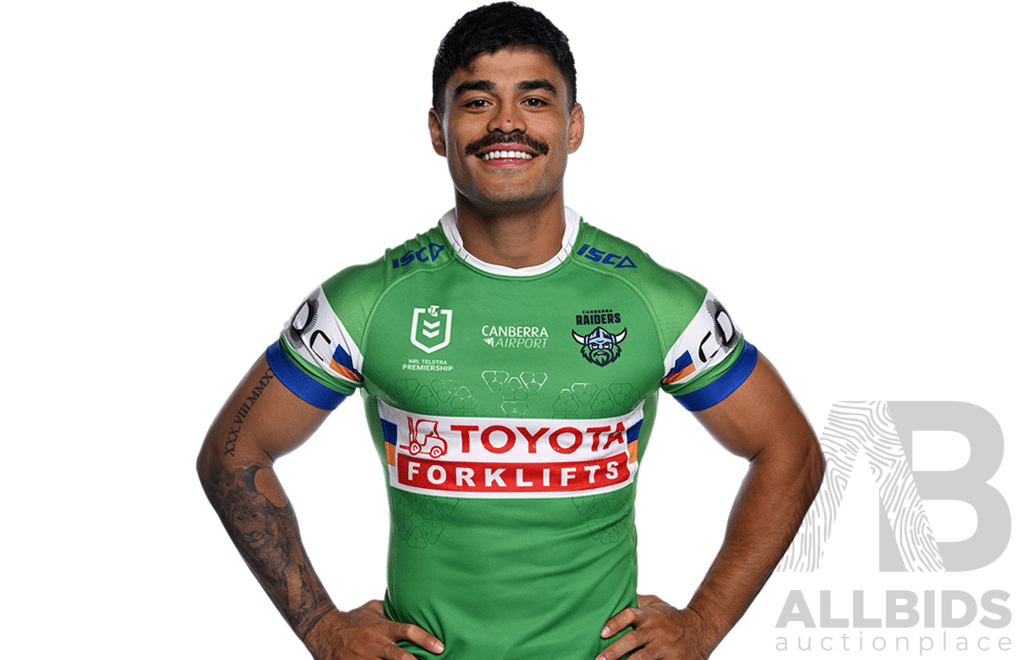 3. Matt Timoko - Match Worn and Signed Canberra Raiders 2025 Indigenous Jersey - Round 23 V Manly - Proceeds Towards The Raiders Foundation