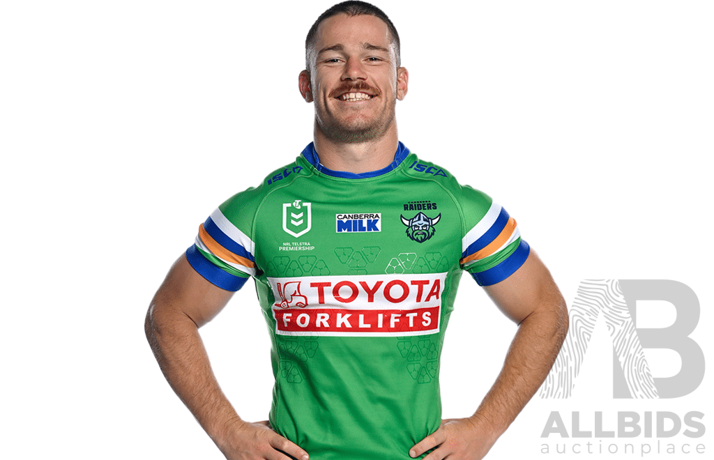 9. Tom Starling - Match Worn and Signed Canberra Raiders 2025 Indigenous Jersey - Round 23 V Manly - Proceeds Towards The Raiders Foundation