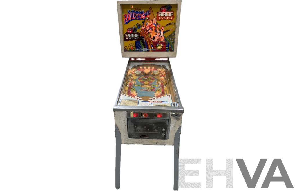 GOTTLIEB's 2-Player ROLLER COASTER Pinball Machine 1971