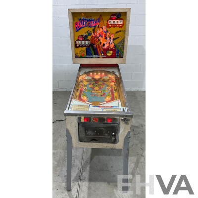 GOTTLIEB's 2-Player ROLLER COASTER Pinball Machine 1971