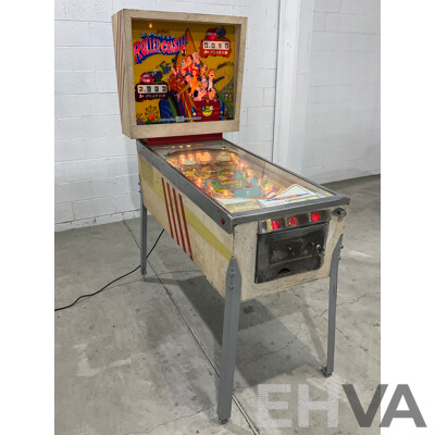 GOTTLIEB's 2-Player ROLLER COASTER Pinball Machine 1971