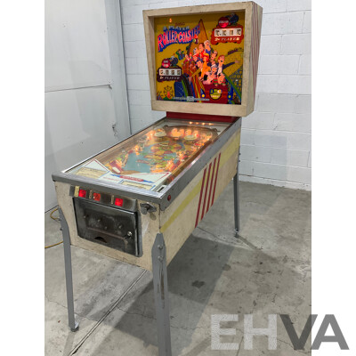 GOTTLIEB's 2-Player ROLLER COASTER Pinball Machine 1971
