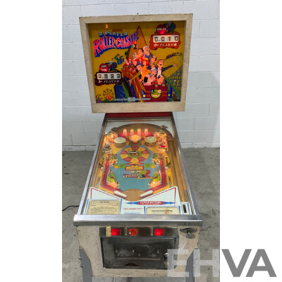 GOTTLIEB's 2-Player ROLLER COASTER Pinball Machine 1971