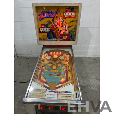 GOTTLIEB's 2-Player ROLLER COASTER Pinball Machine 1971