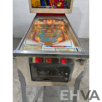 GOTTLIEB's 2-Player ROLLER COASTER Pinball Machine 1971