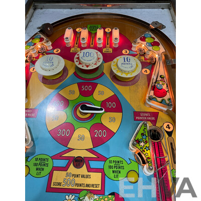 GOTTLIEB's 2-Player ROLLER COASTER Pinball Machine 1971