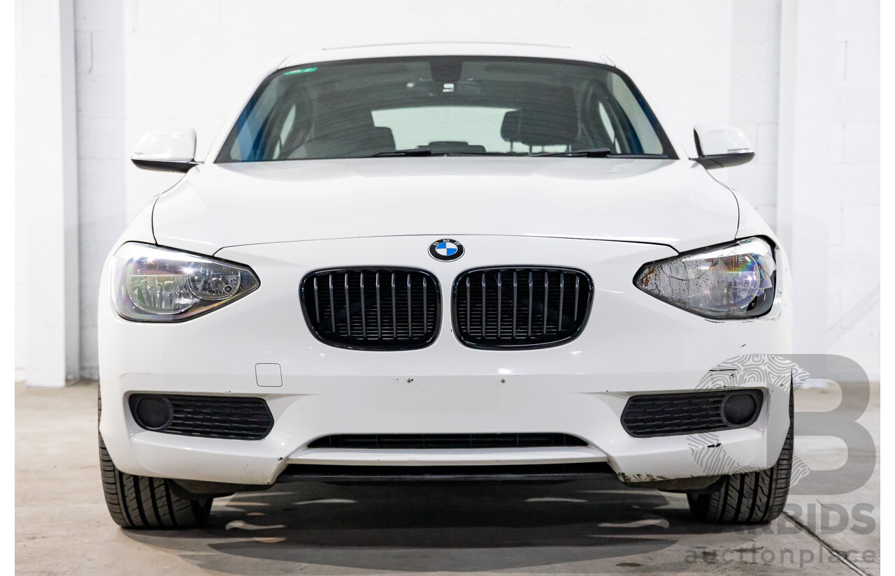 7/2014 BMW 116i F20 MY14 5d Hatchback Alpine White Turbo 1.6L