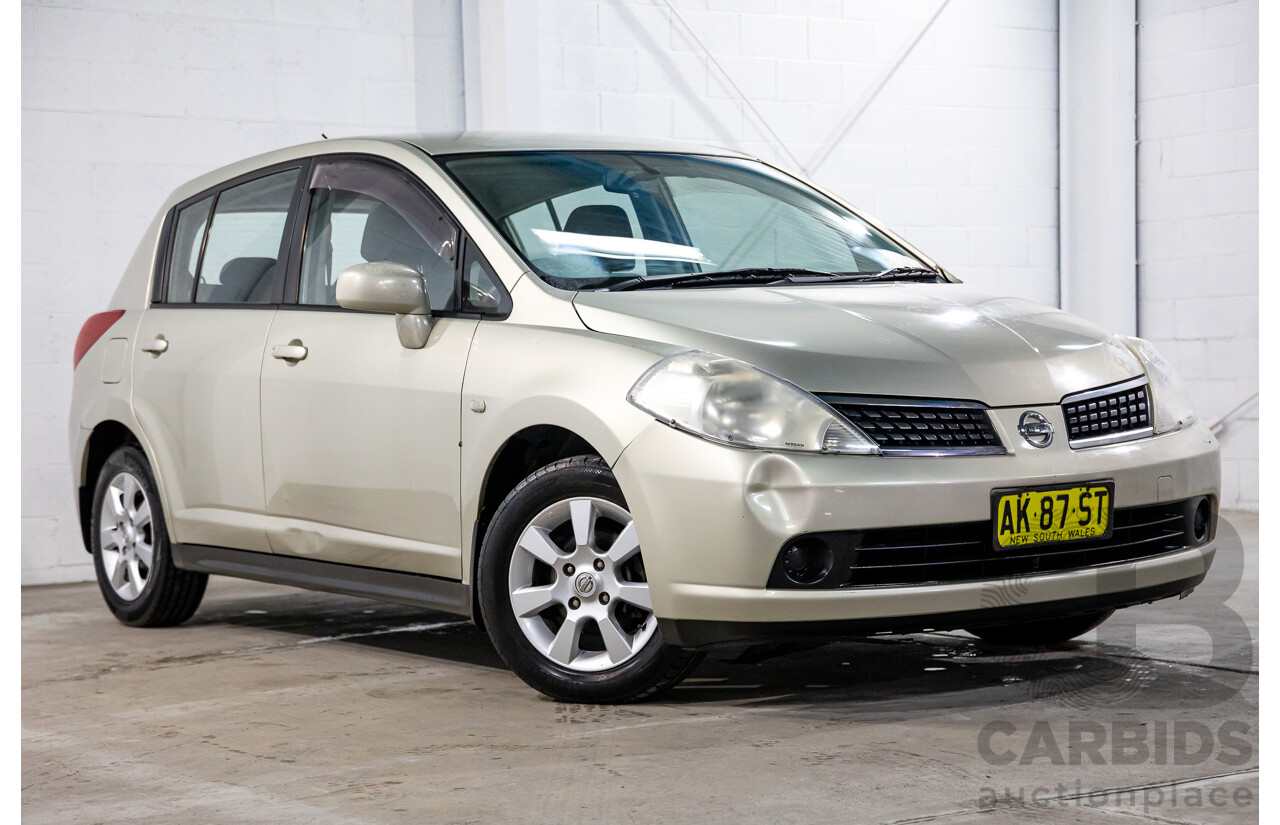 5/2006 Nissan Tiida ST-L C11 5d Hatchback Sparkling Beige 1.8L