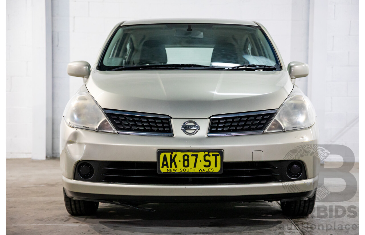 5/2006 Nissan Tiida ST-L C11 5d Hatchback Sparkling Beige 1.8L