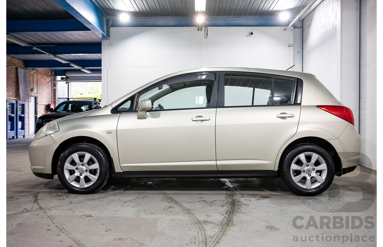 5/2006 Nissan Tiida ST-L C11 5d Hatchback Sparkling Beige 1.8L