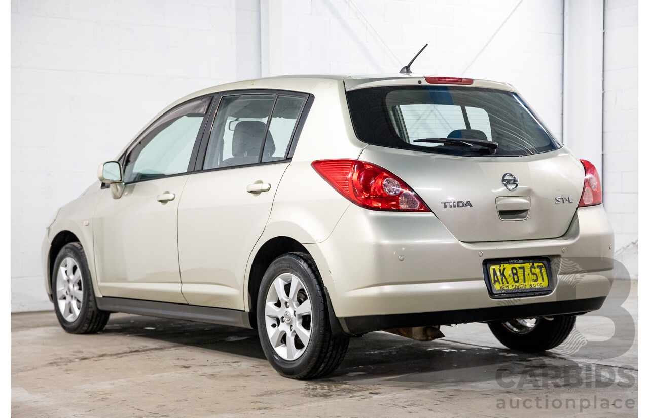 5/2006 Nissan Tiida ST-L C11 5d Hatchback Sparkling Beige 1.8L