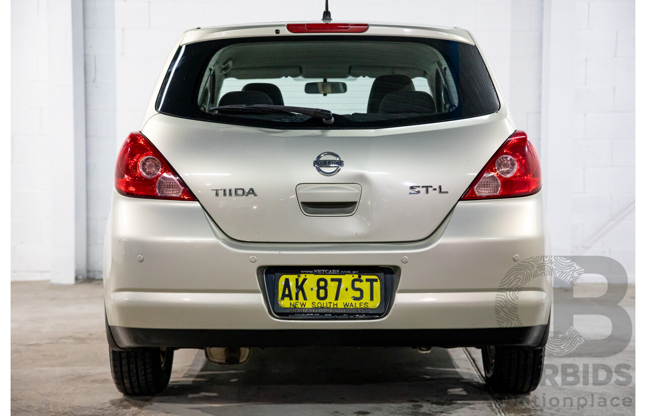 5/2006 Nissan Tiida ST-L C11 5d Hatchback Sparkling Beige 1.8L