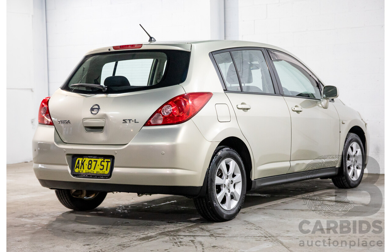 5/2006 Nissan Tiida ST-L C11 5d Hatchback Sparkling Beige 1.8L