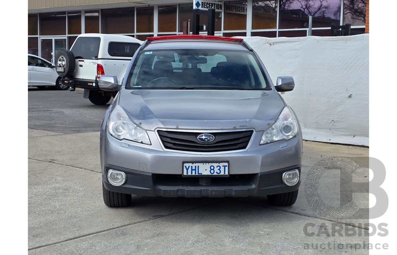 5/2010 Subaru Outback 3.6R (AWD) MY10 4d Wagon Silver 3.6L