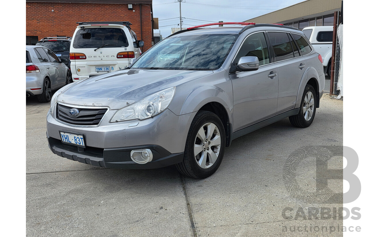 5/2010 Subaru Outback 3.6R (AWD) MY10 4d Wagon Silver 3.6L