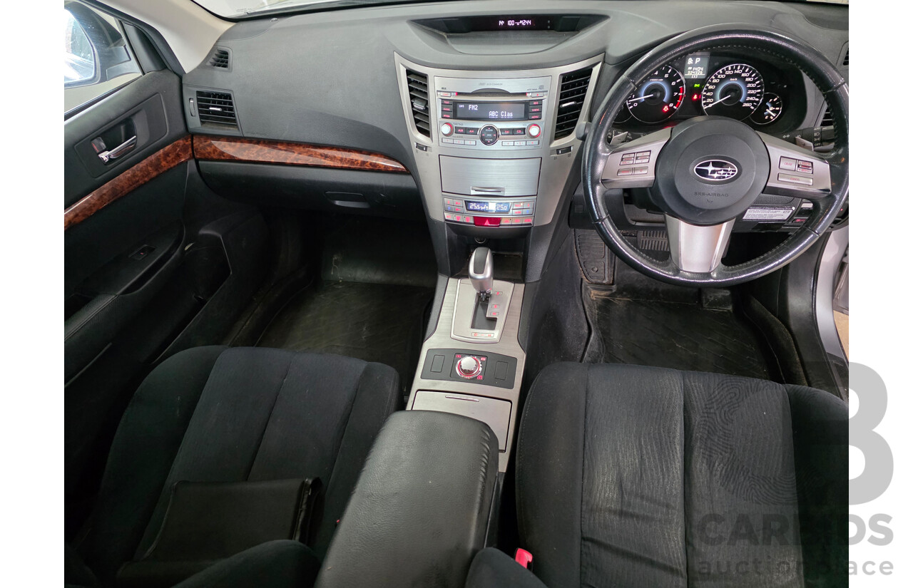 5/2010 Subaru Outback 3.6R (AWD) MY10 4d Wagon Silver 3.6L