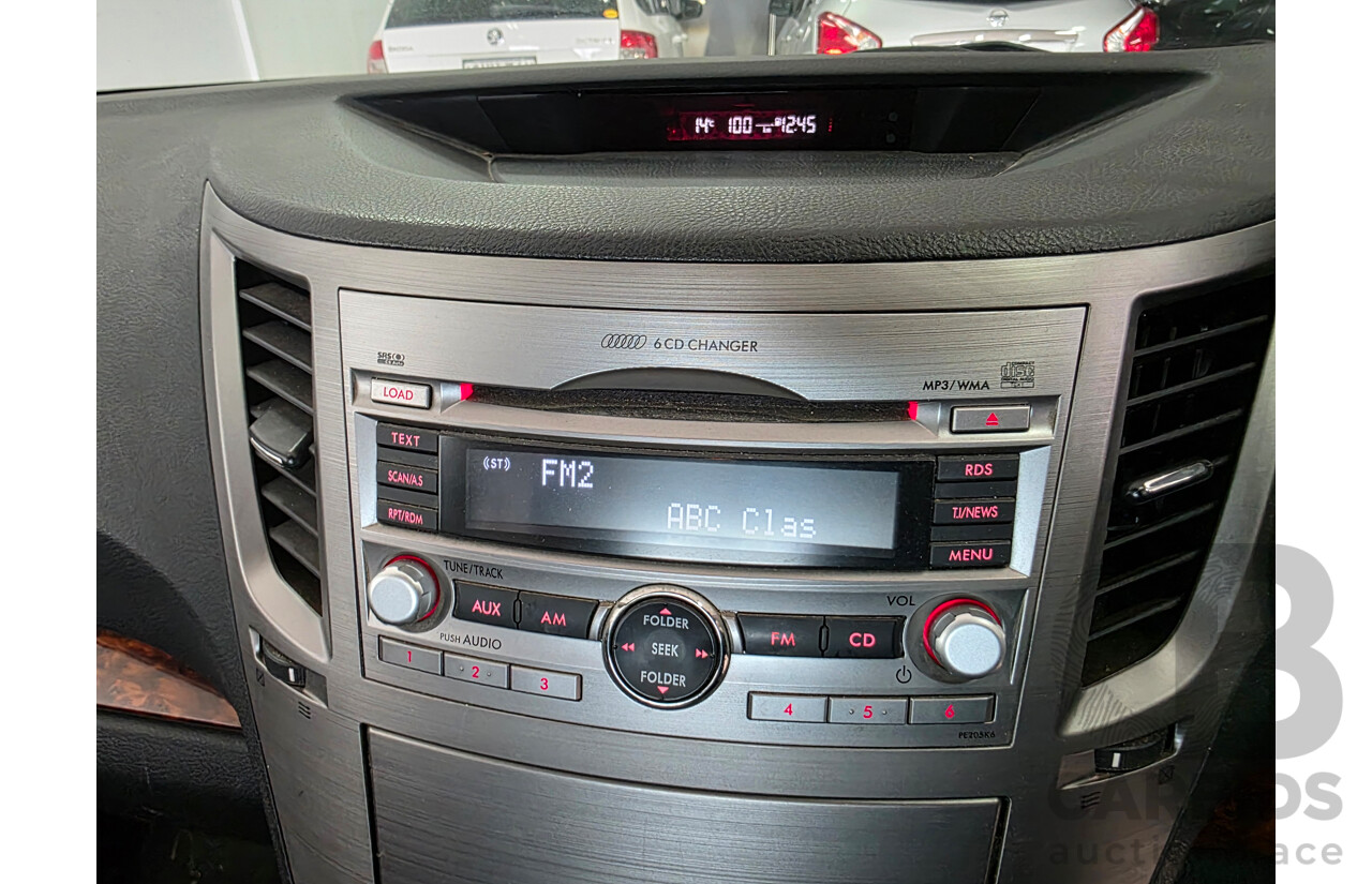 5/2010 Subaru Outback 3.6R (AWD) MY10 4d Wagon Silver 3.6L