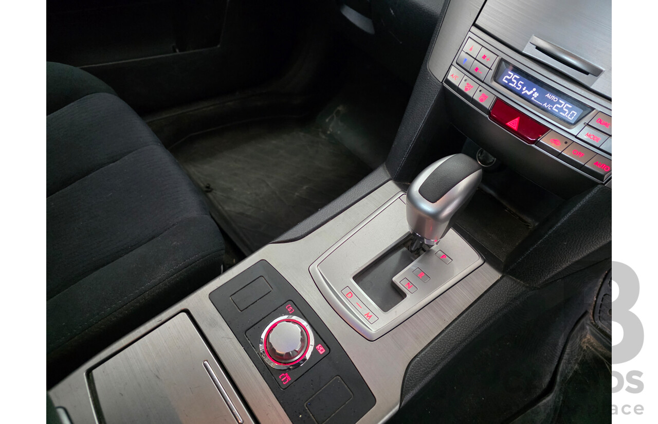 5/2010 Subaru Outback 3.6R (AWD) MY10 4d Wagon Silver 3.6L