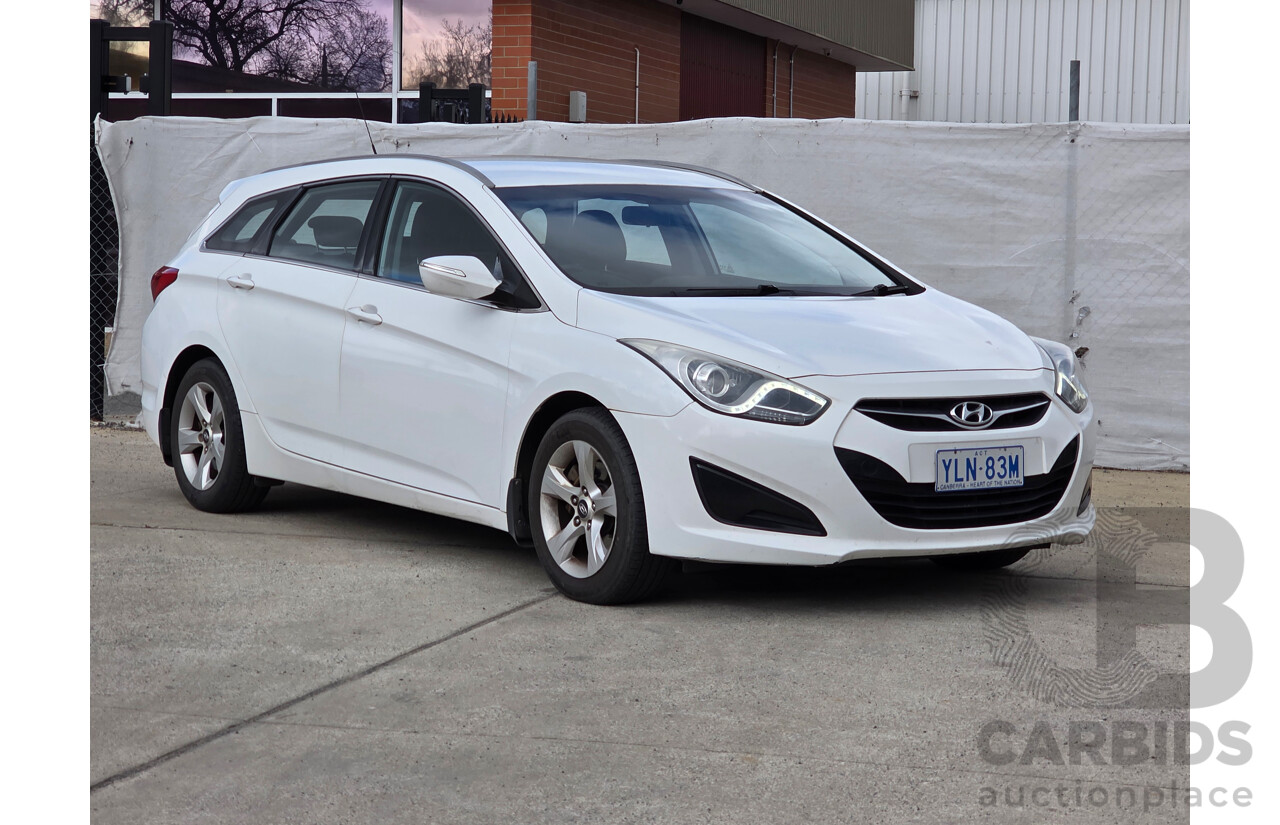 12/2011 Hyundai i40 Active VF 4d Wagon White 2.0L