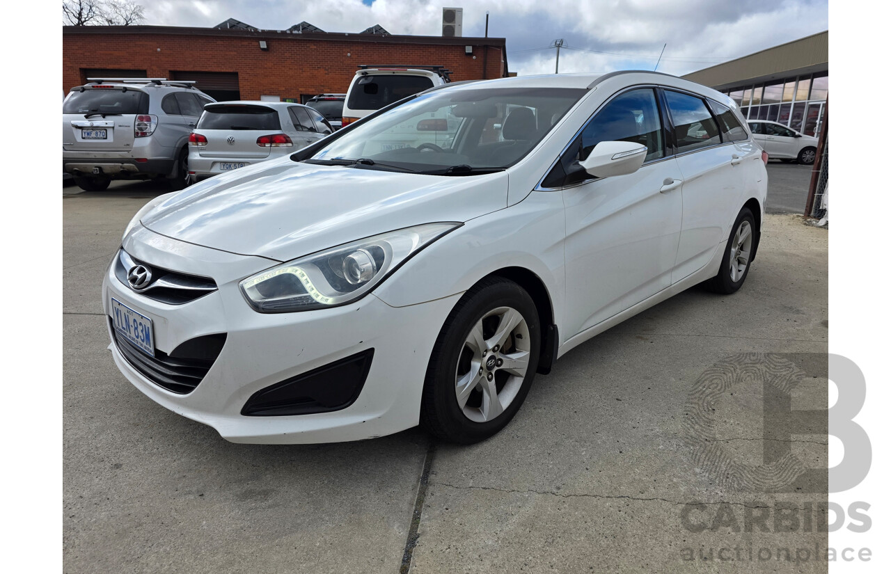 12/2011 Hyundai i40 Active VF 4d Wagon White 2.0L
