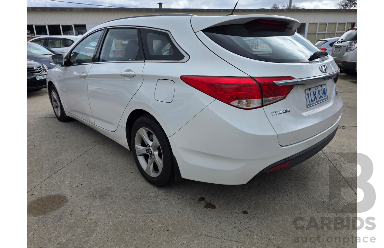 12/2011 Hyundai i40 Active VF 4d Wagon White 2.0L
